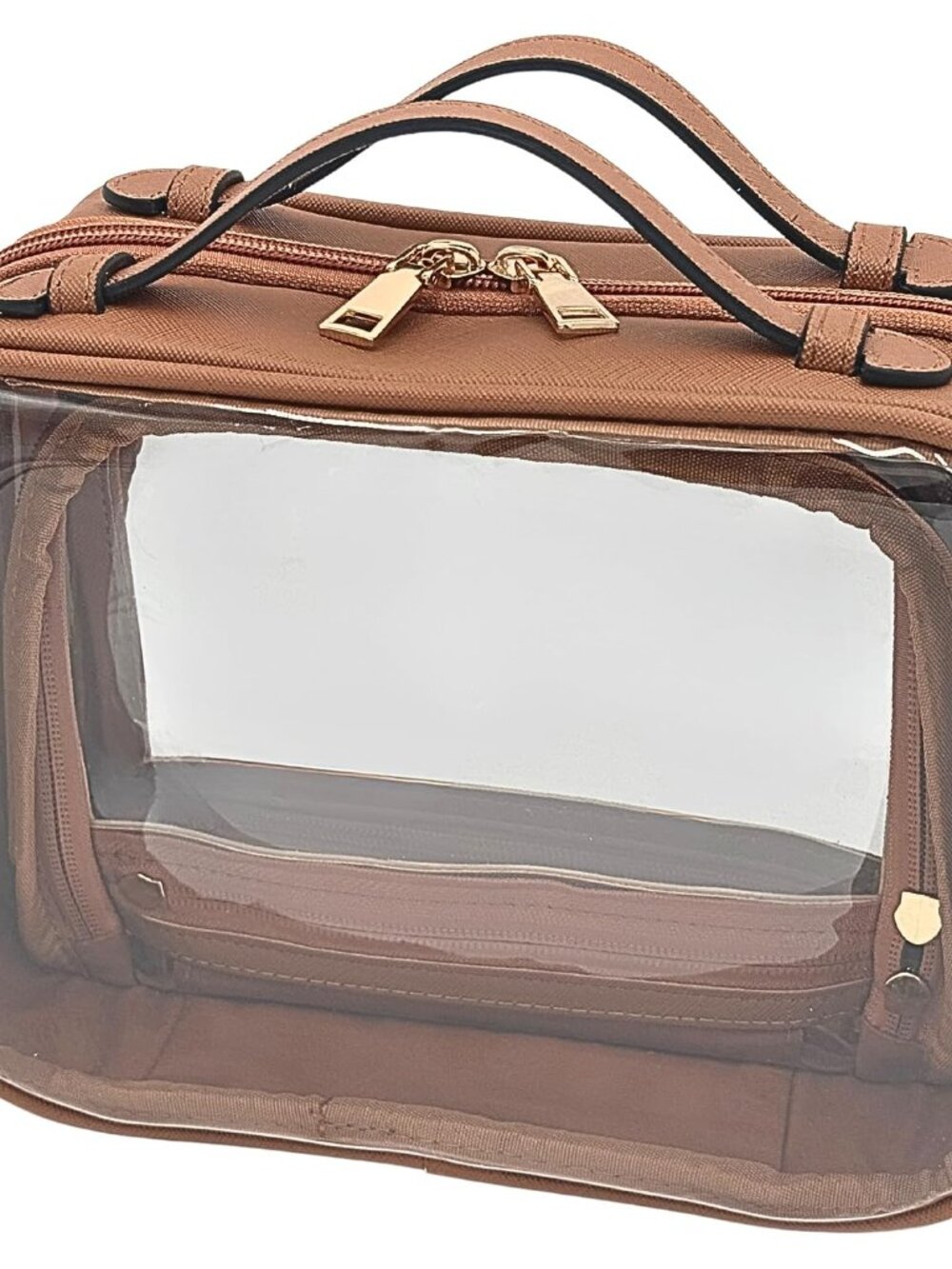 Clear Makeup Bag Toiletry Bag for Women Cosmetic Case Large Capacity Travel Make